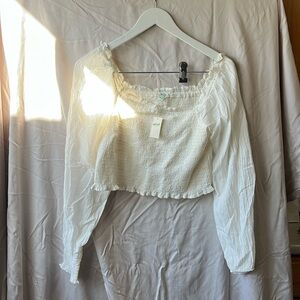 Aerie White Shirt NWT
